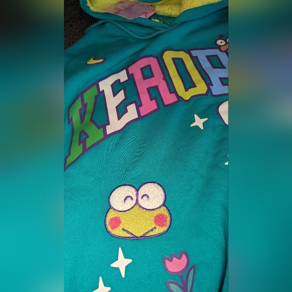 BNWT Rare Sanrio Keroppi Hoodie - Picture 3 of 5